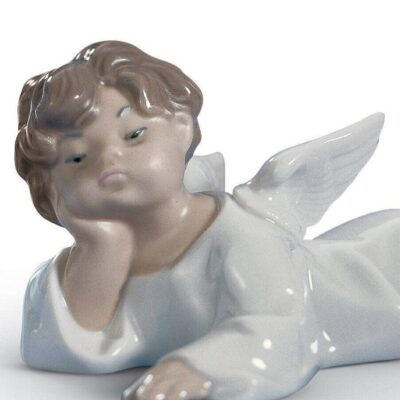 Gifts Lladró  | Angel Laying Down Figurine