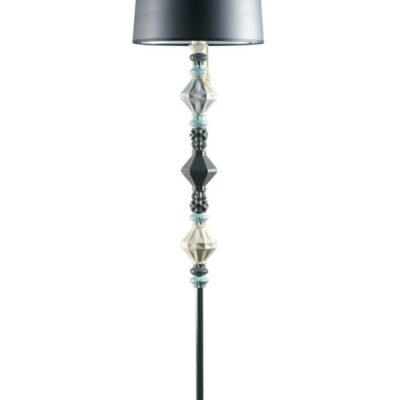 Lighting Lladró  | Belle De Nuit Floor Lamp Ii. Black (Us)