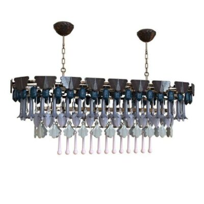 Lighting Lladró  | Seasons Chandelier Oval 150 Cm. Winter (Us)