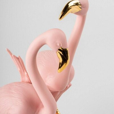 Gifts Lladró  | The Flamingos Sculpture. Pink