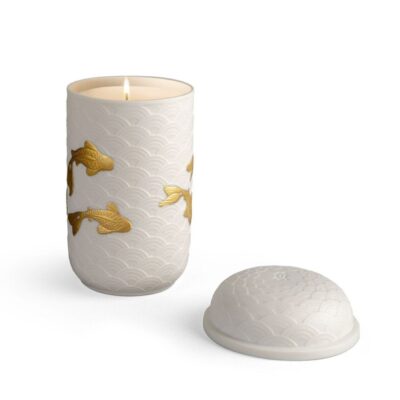 Light & Scent Lladró  | Golden Kois Candle. A Secret Orient Scent