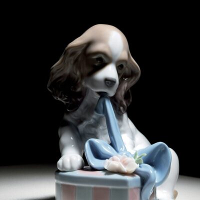 Gifts Lladró  | Can’T Wait Dog Figurine