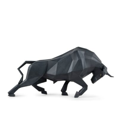 Gifts Lladró  | Bull (Matte Black) Sculpture