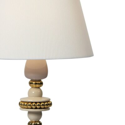 Lighting Lladró  | Firefly Table Lamp. Pink And Golden Luster. (Us)