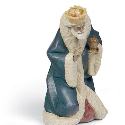 Gifts Lladró  | Melchior Nativity Figurine. Gres