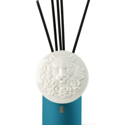 Light & Scent Lladró  | Tiger Perfume Diffuser – Moonlight