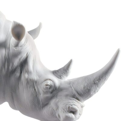 Gifts Lladró  | White Rhino Figurine. Matt