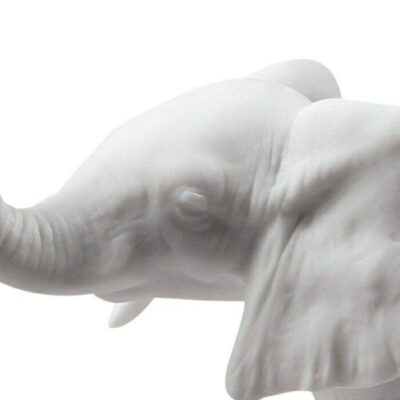 Gifts Lladró  | Following The Path Elephants Sculpture. White