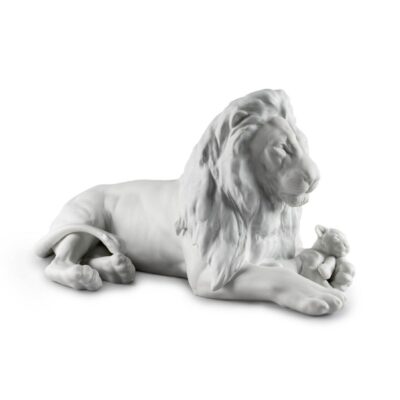 Gifts Lladró  | Lion With Cub Figurine