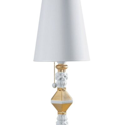 Lighting Lladró  | Belle De Nuit Table Lamp. Golden Luster (Us)