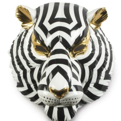 Gifts Lladró  | Tiger Mask. Black And Gold