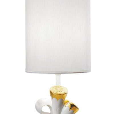 Lighting Lladró  | Naturofantastic Living Nature Table Lamp. Golden Luster (Us)