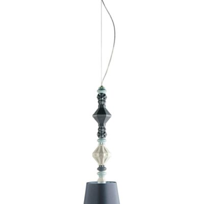 Lighting Lladró  | Belle De Nuit Ceiling Lamp Ii. Black (Us)