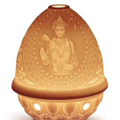 Light & Scent Lladró  | Lord Rama Lithophane. Rechargeable Led