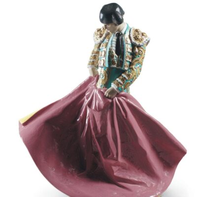 Gifts Lladró  | Matador Man Sculpture. Green Outfit. Limited Edition