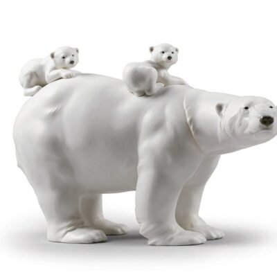 Gifts Lladró  | Mummy Bear And Babies Figurine