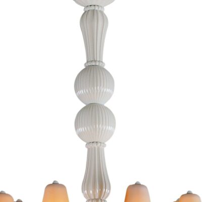 Lighting Lladró  | Ivy And Seed 32 Lights Chandelier. Large Model. White (Us)