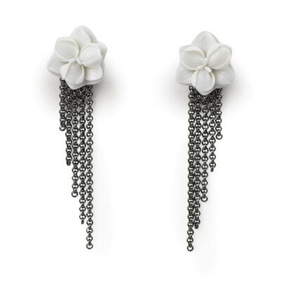 Jewelry Lladró  | Orchid Long Earrings